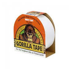 GORILLA TAPE WHITE 27M