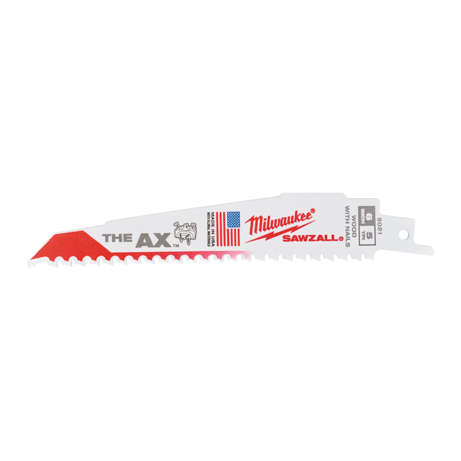 MILWAUKEE SABRE SAW BLADE     SZ BL 150X5/8 AX P5M