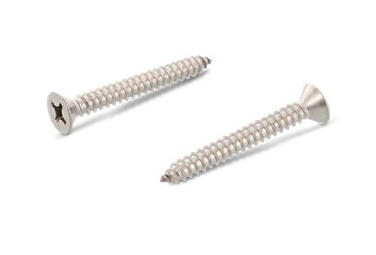 PLÅTSKRUV DIN 7982 6,3MM A4 PZ