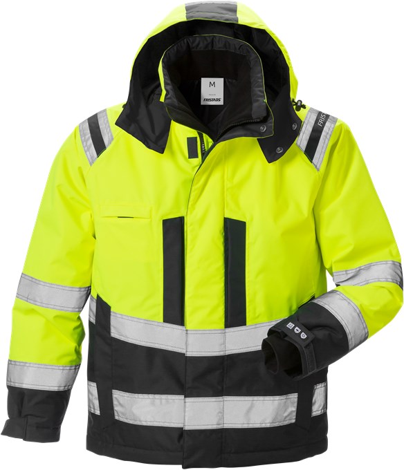 FRISTADS VARSEL AIRTECH VINTERJACKA 4035 GTT, KLASS 3 GUL/SVART