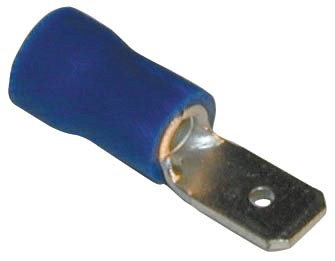 ABICO HANE 6,3MM BLÅ 1,5-2,5MM²