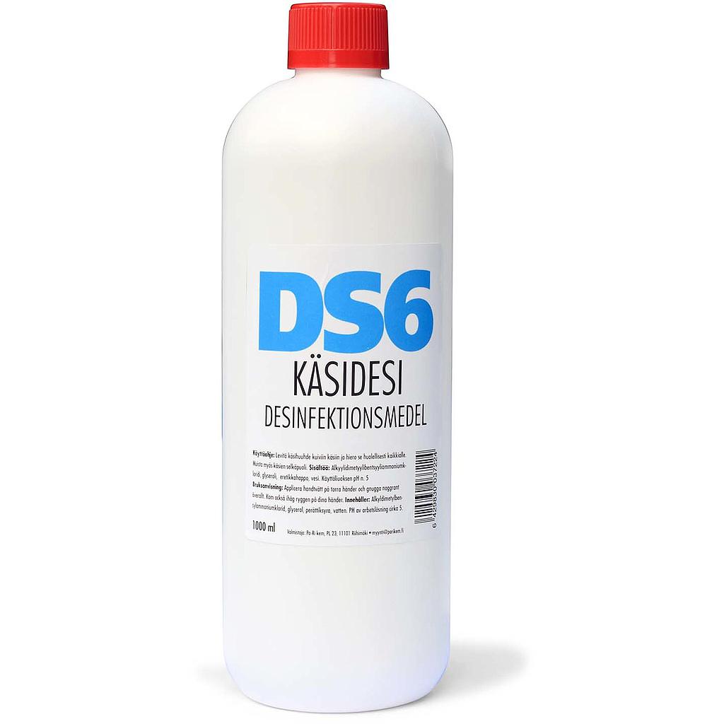 DS6-HANDDESINFEKTION 1.0L REFILLFLASKA