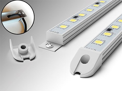 LED BELYSNING I ALUMINIUMHÖLJE 12V 50CM IP6712