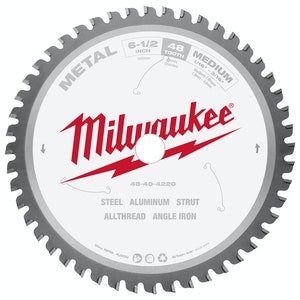 MILWAUKEE CIRCULAR SAW BLADE M165X15,87X48T