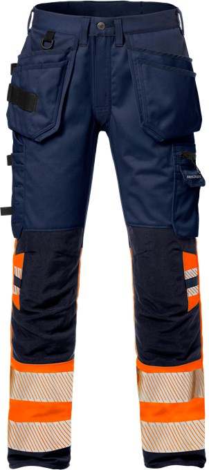 FRISTADS HIGH VIS BUILDER STRETCHBYXOR KVINNOR LK 1 2709 PLU