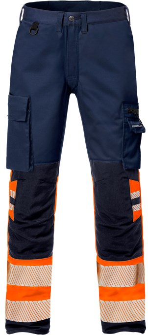 FRISTADS HIGH VIS STRETCH BYXOR DAM LK 1 2708 PLU