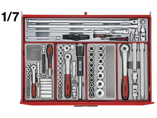 TENGTOOLS VERKTYGSSATS 282 DELAR