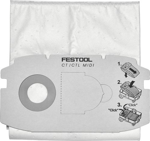 FESTOOL SELFCLEAN DAMMSUGARPÅSE SC FIS-CT MIDI/5