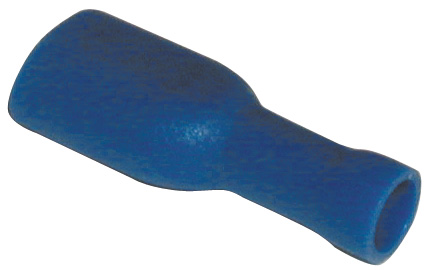 ABICO HONA 6,3MM BLÅ 1,5-2,5MM²