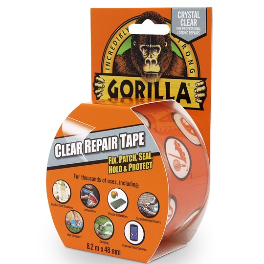 GORILLA TAPE CLEAR REPAIR