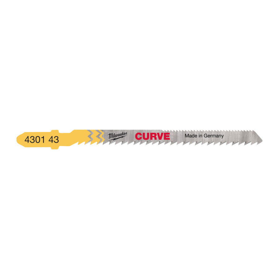 MILWAUKEE JIG SAW BLADE      BL.75X2.5MM CURVE 5PC
