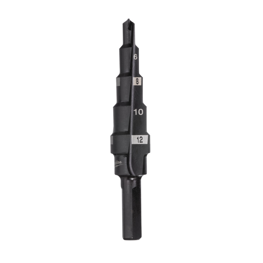 MILWAUKEE STEP DRILLBIT 4-12MM - 2MM STEPS