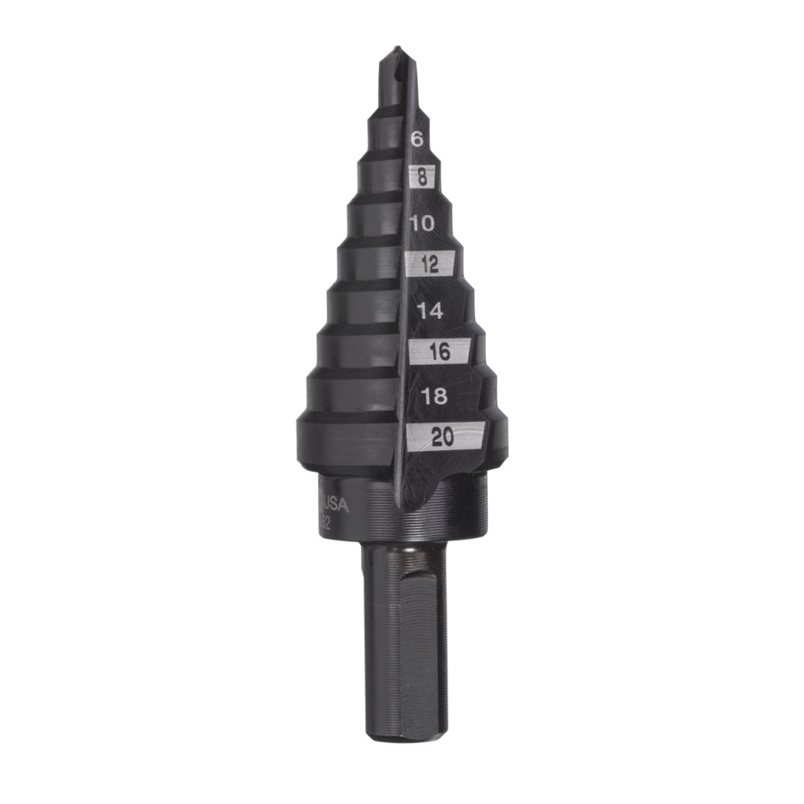 MILWAUKEE STEP DRILLBIT 4-20MM - 2MM STEPS