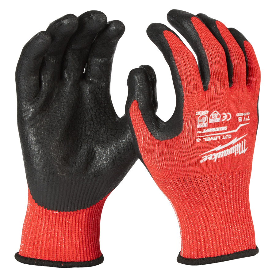 MILWAUKEE DIPPED GLOVES CUT LEVEL 3 - XL/10 - 1P