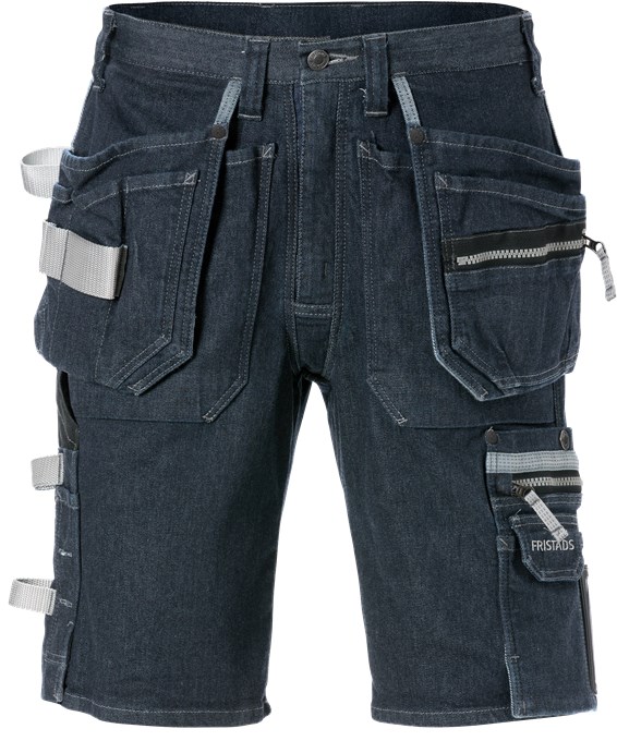 FRISTADS HANTVERKARSHORTS DENIM STRETCH 2137 DCS
