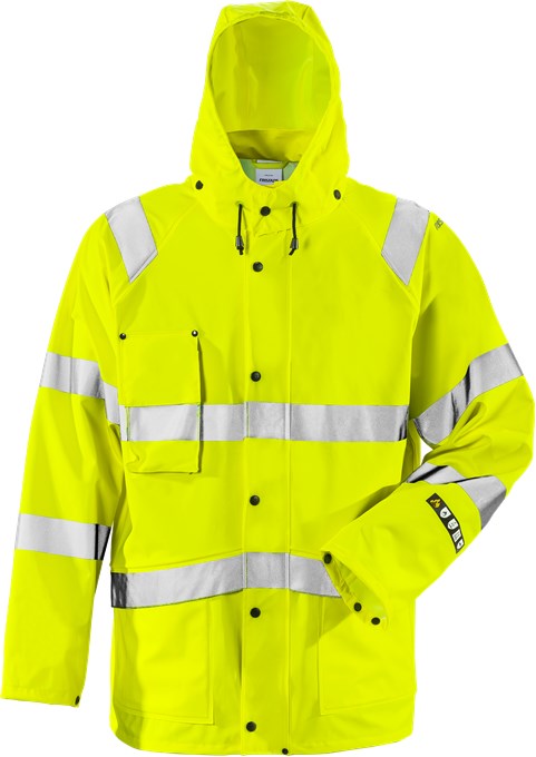FRISTADS FLAMSKYDDAD REGNJACKA 4845 RSHF, KLASS 3