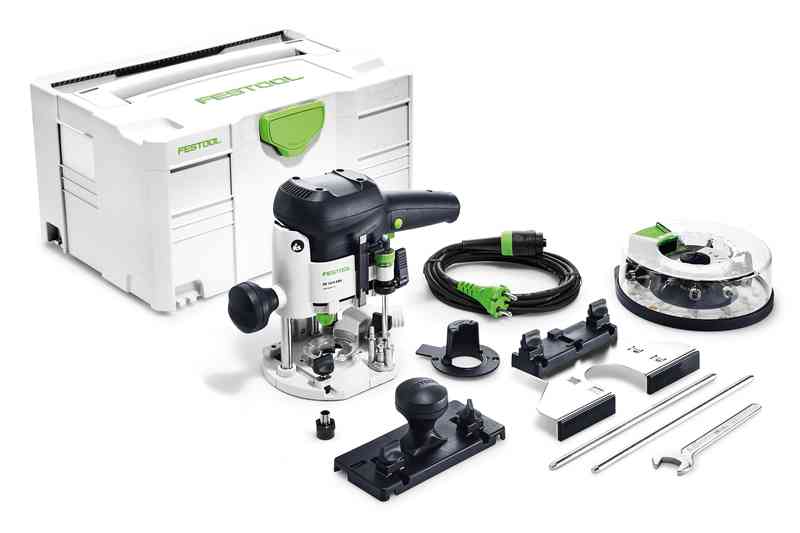 FESTOOL ÖVERHANDSFRÄS OF 1010 REBQ-SET + BOX-OF-S 8/10X HW