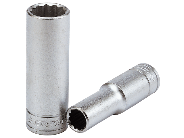HYLSA LÅNG 1/2 19MM 12-KANT
