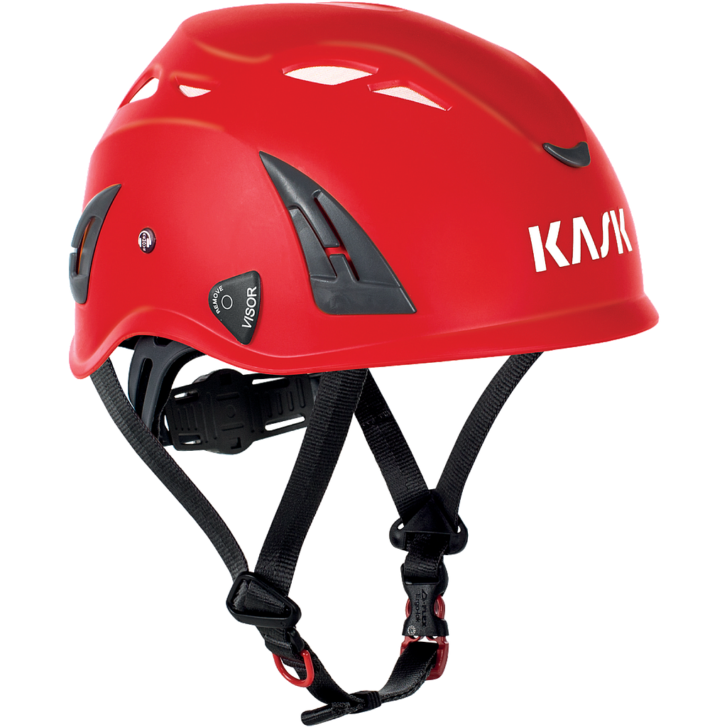HJÄLM KASK PLASMA AQ RÖD