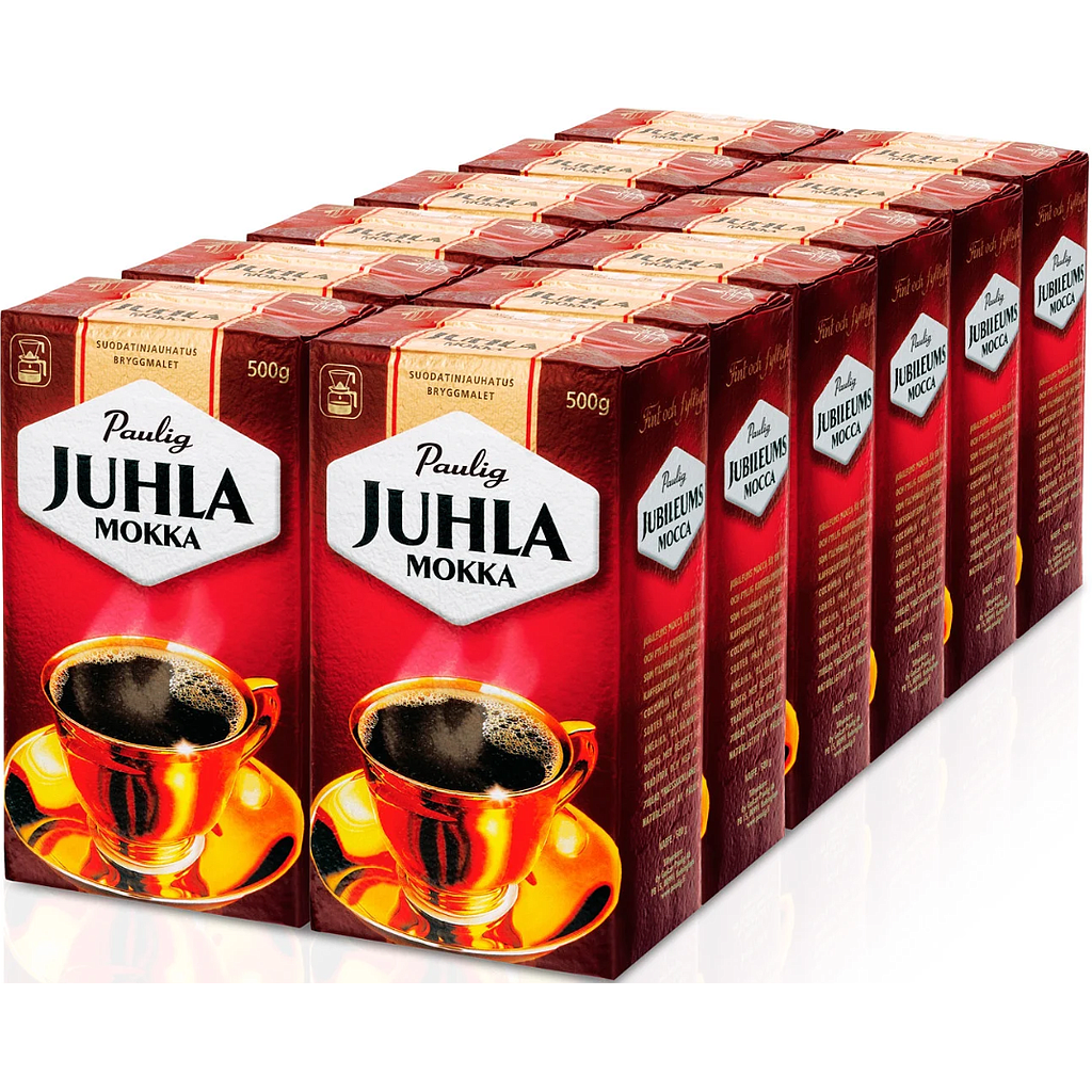 KAFFE PAULIG JUBILEUMS MOCCA 500G 12PACK