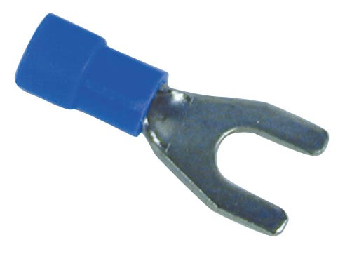ABICO GAFFEL 5MM BLÅ 1,5-2,5MM²