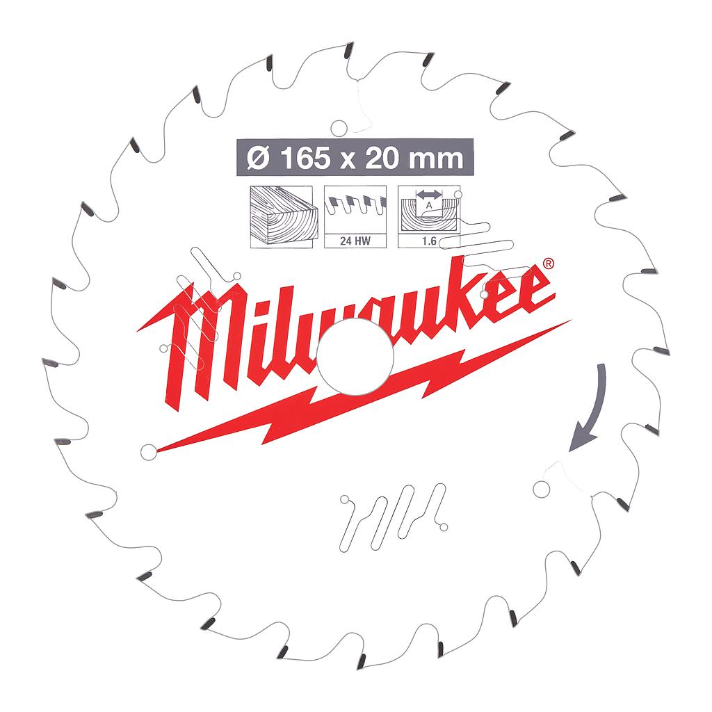 MILWAUKEE SAW W165X20X1.6X40