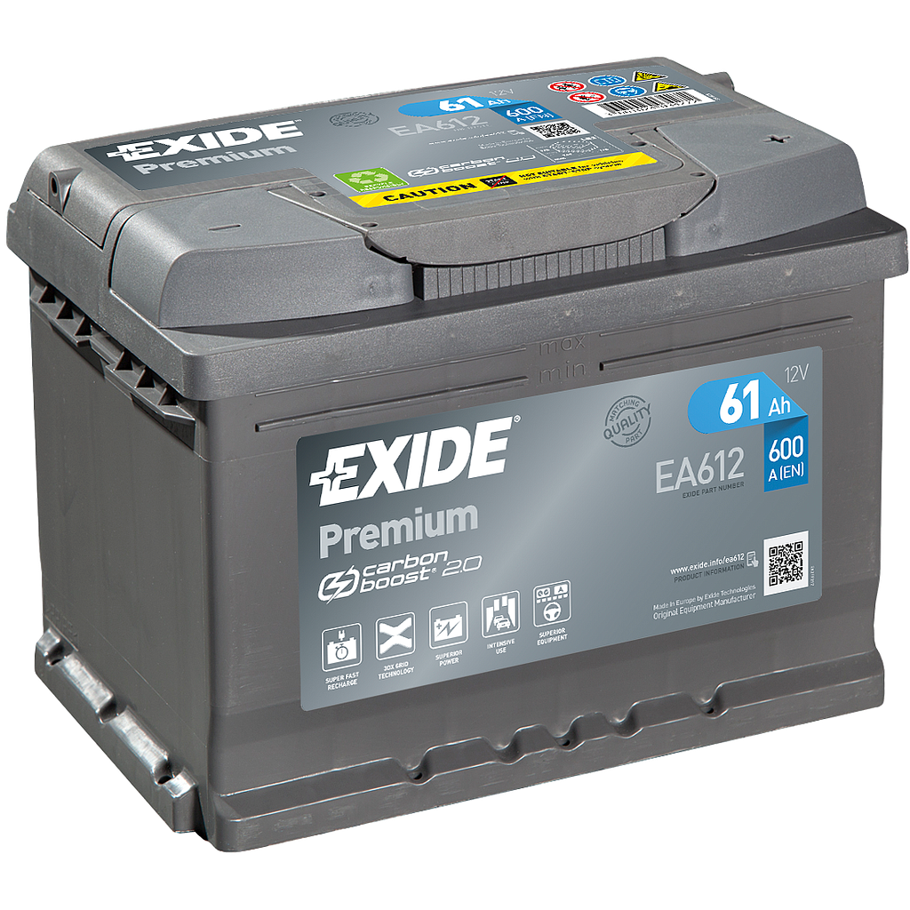 BATTERI EXIDE 12/61 46000 PREMIUM