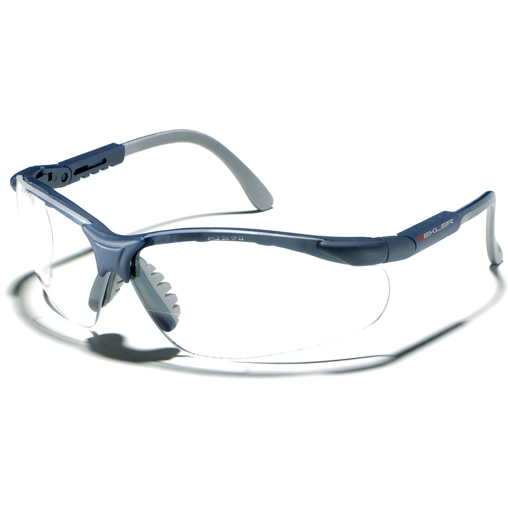 SKYDDSGLASÖGON 55 ZEKLER KLAR LINS HC BIFOCAL 1,5