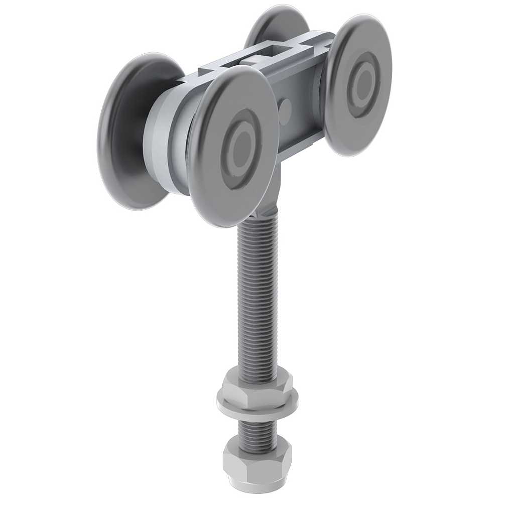 HELAFORM RULLKÄLKE MP-150/AL/STÅL