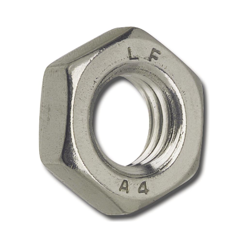LÅGMUTTER DIN 936 A4