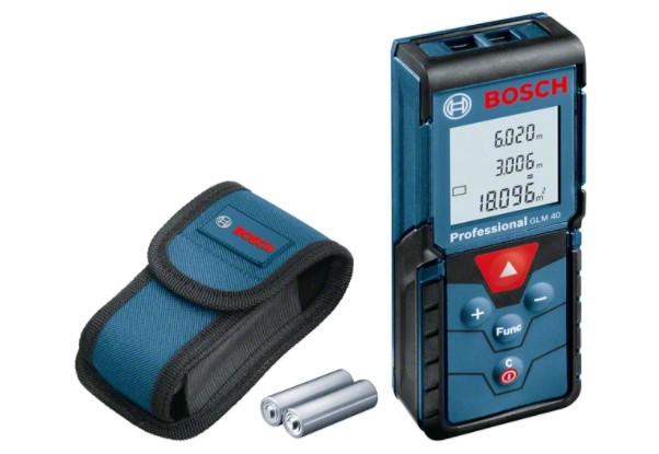 BOSCH LASERAVSTÅNDSMÄTARE GLM 40
