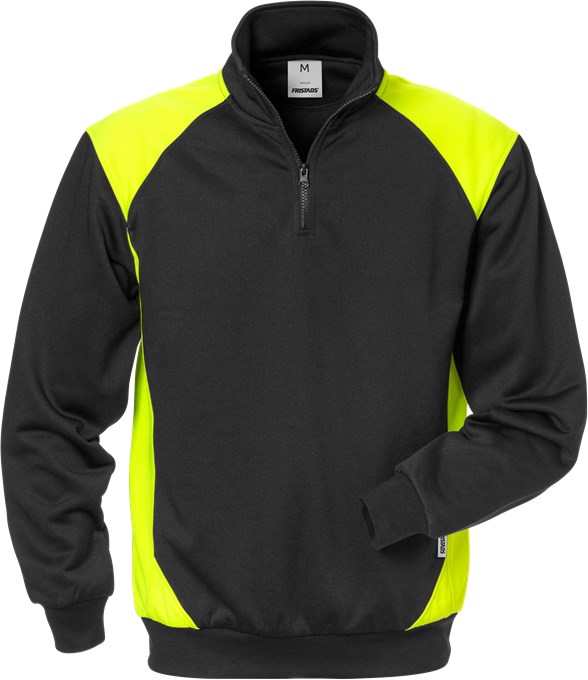 FRISTADS SWEATSHIRT MED KORT DRAGKEDJA 7048 SHV