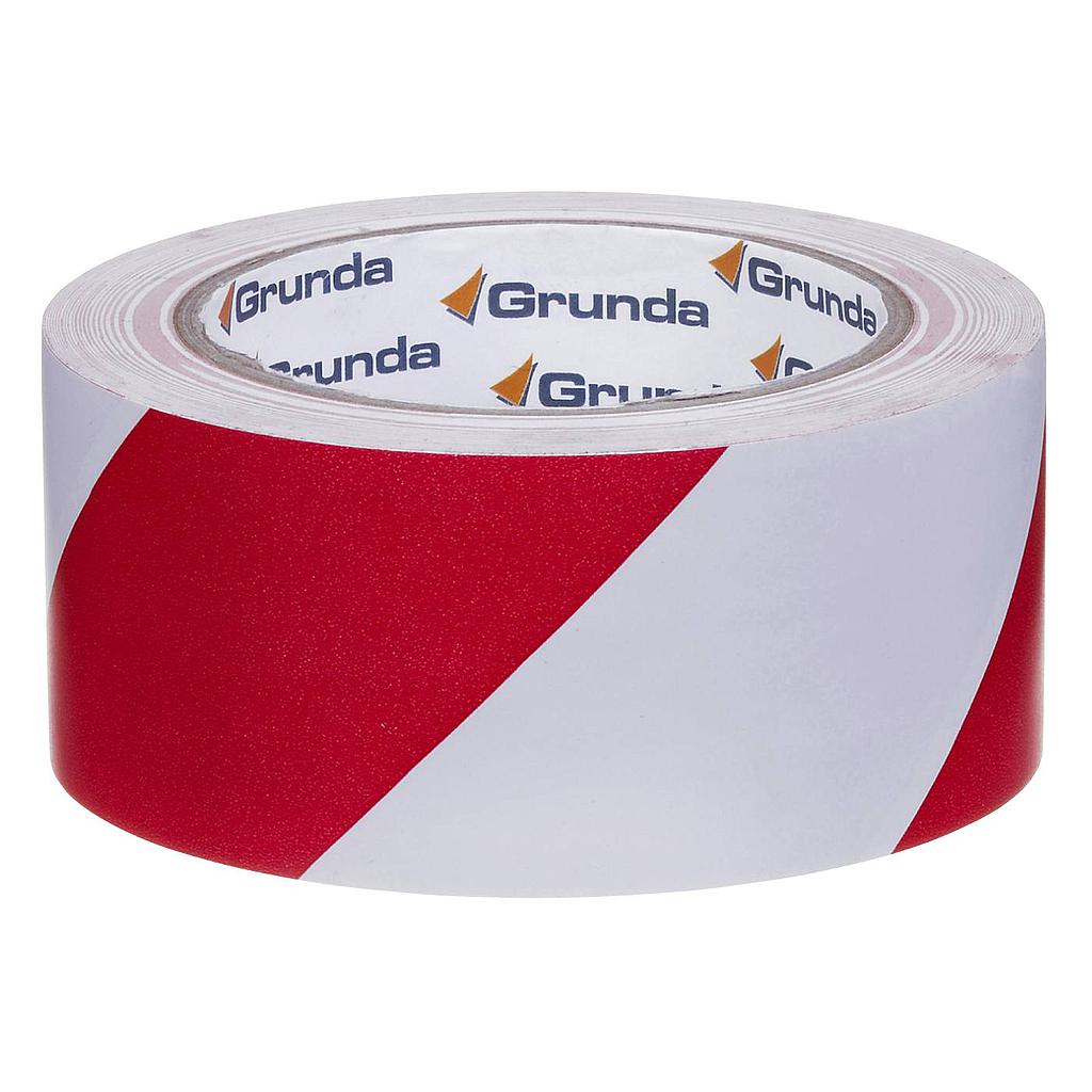 VARNINGSTAPE RÖD/VIT 50MMX33M GRUNDA