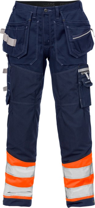 FRISTADS VARSEL HANTVERKARBYXA 2127 CYD, KLASS 1