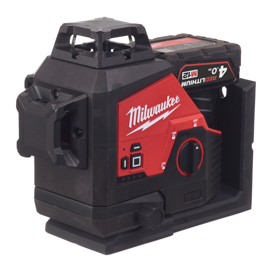 MILWAUKEE TREPLANSLASER M12 3PL-401C