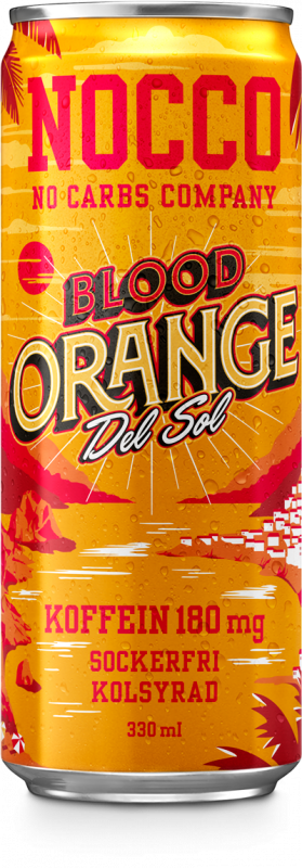 NOCCO BLOOD ORANGE 24-PACK