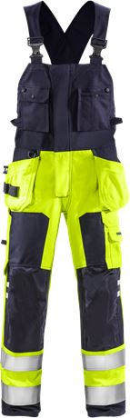 FRISTADS FLAMSKYDDAD FLAMESTAT HIGH VIS OVERALL 1075 ATHS