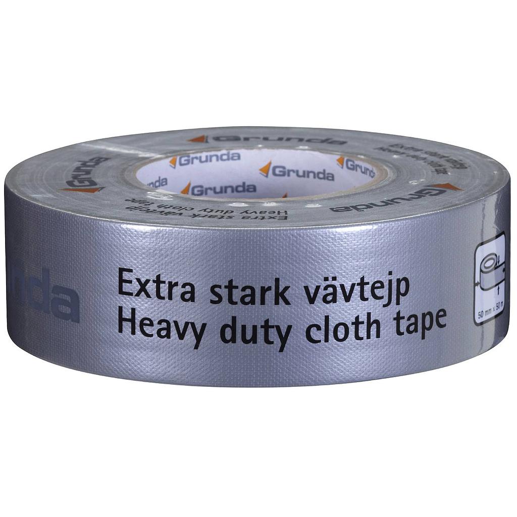 TEJP VÄV EST 50MMX50M SILVER 