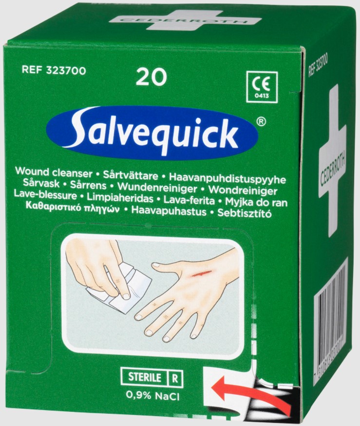 SÅRTVÄTTARE 323700 SALVEQUICK