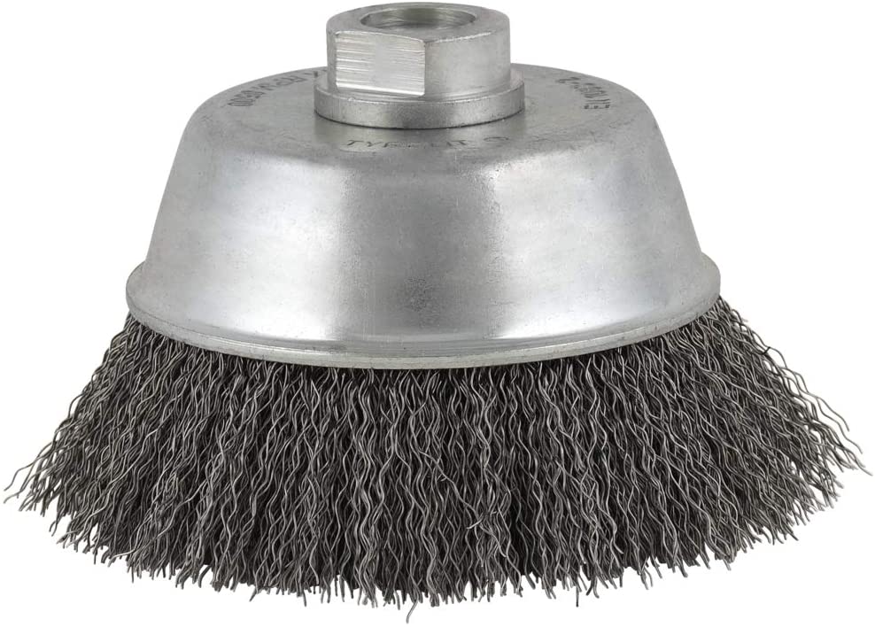 TYROLIT STÅLBORSTE KONISK 75MM M14 INOX