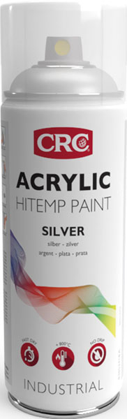 CRC ACRYLIC HITEMP PAINT BLACK