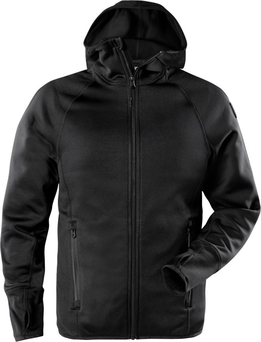 FRISTADS OUTDOOR HOODIE I KALCIUM POLARTEC® POWER STRETCH