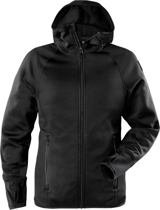 FRISTADS OUTDOOR HOODIE MED KALCIUM POLARTEC® POWER STRETCH FÖR KVINNOR