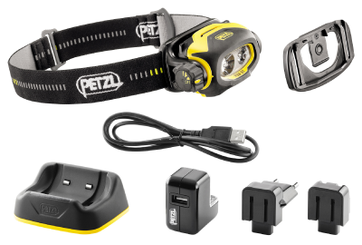 PANNLAMPA PETZL PIXA 3R ATEX LED LADDNINGSBAR