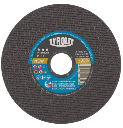 TYROLIT PREMIUM KAPSKIVA 2IN1 230X2X22,23 25ST