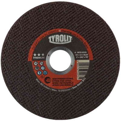 TYROLIT PREMIUM KAPSKIVA ROSTFRITT 125X0,75X22,23 25ST