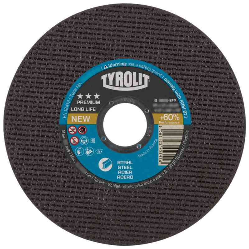 TYROLIT PREMIUM 2IN1 KAPSKIVA 125X1,6X22,23 25ST