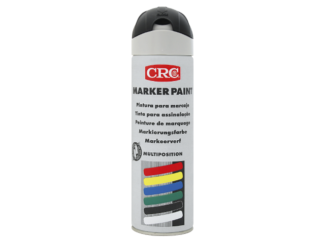 CRC MARKER PAINT SVART 500ML