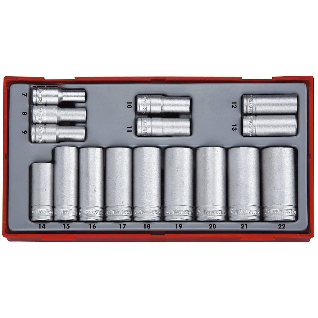 HYLSSATS LÅNGA 3/8 MM TT3816