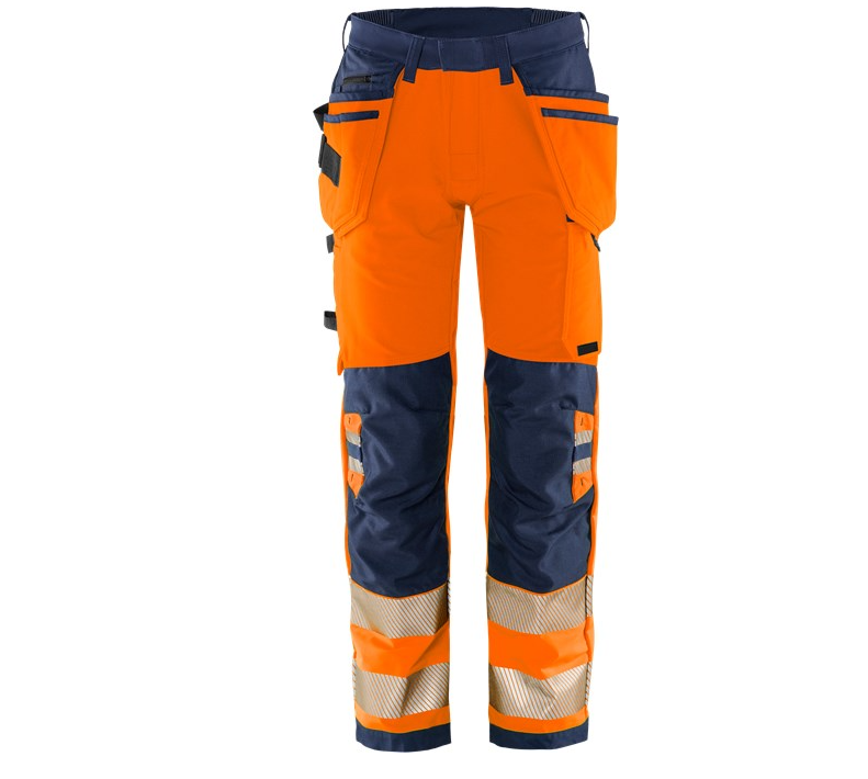 VARSEL GREEN HANTVERKARBYXA STRETCH 2644 GSTP, KLASS 2
